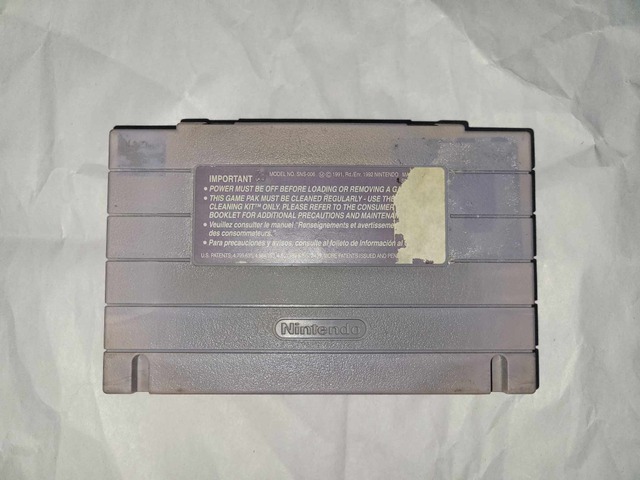 SUPER NINTENDO - CLAYMATES - CARTRIDGE ONLY (01)